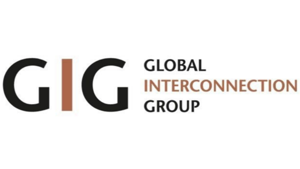 Night view of a modern data centre campus